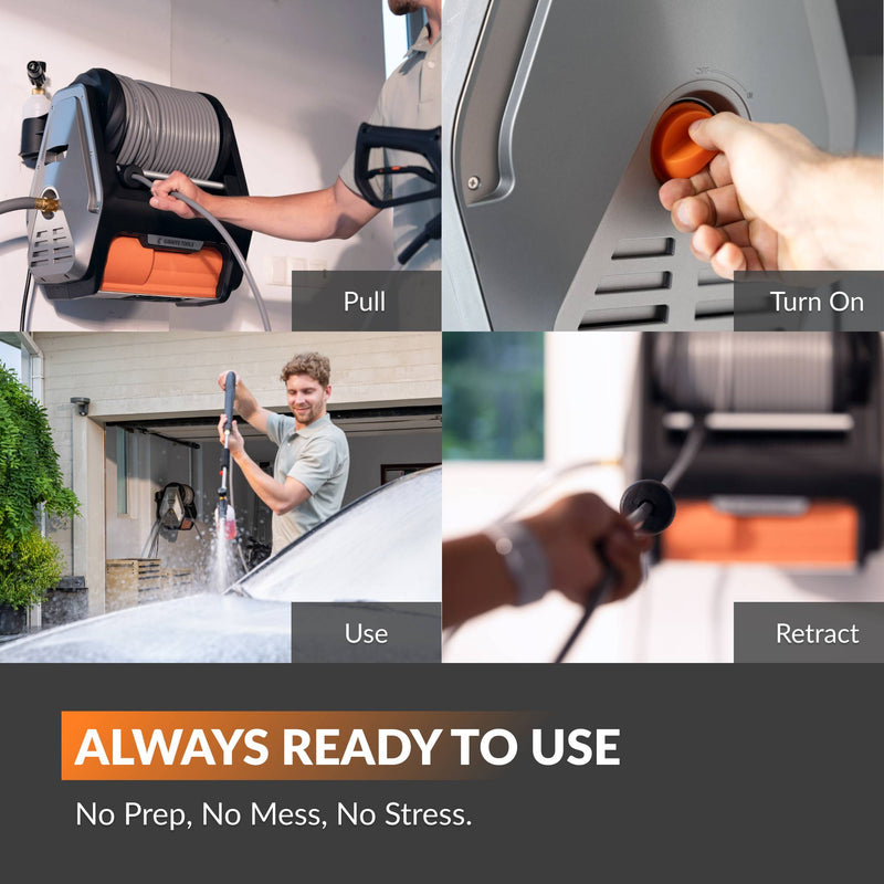 Load image into Gallery viewer, Grandfalls Retractable Pressure Washer Pro