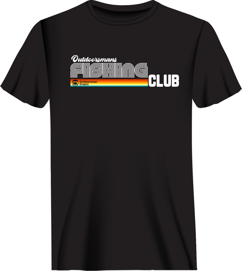 Load image into Gallery viewer, Outdoorsman Fishing Club Disco Man T-Shirt