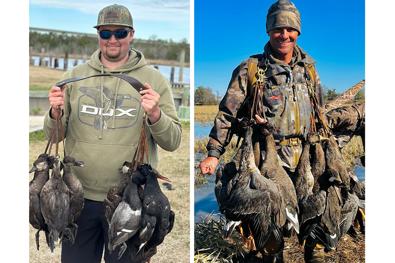 Load image into Gallery viewer, Guide II Leather Duck Carrier Tote | Waterfowl Game Tote