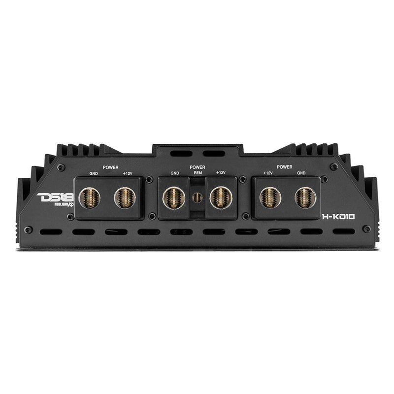 Load image into Gallery viewer, HOOLIGAN KO Black 1-Channel Amplifier with Voltmeter 10000 Watts Rms @ 1-Ohm Made In Korea