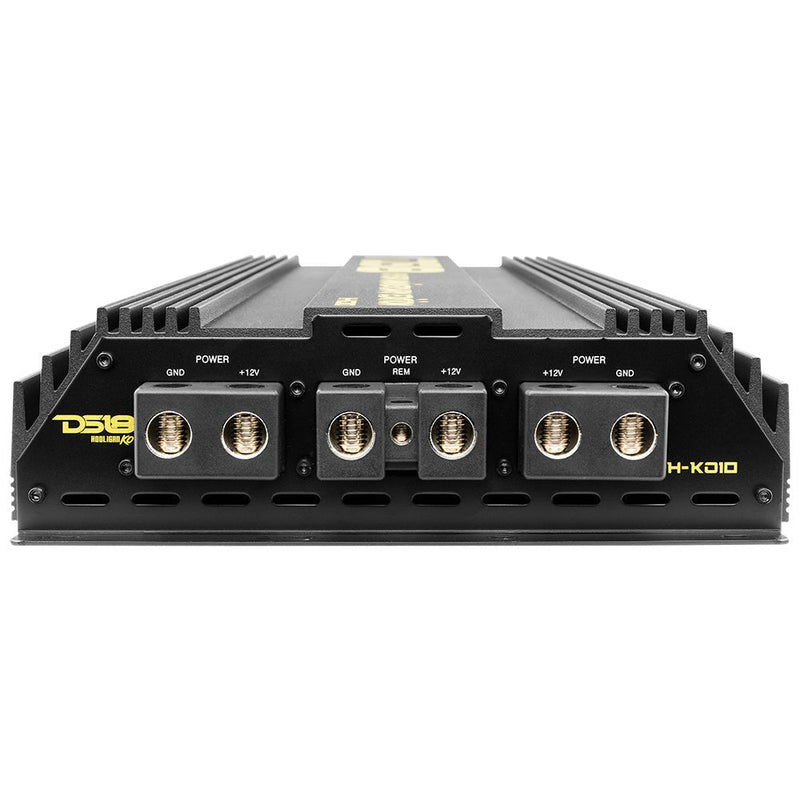 Load image into Gallery viewer, HOOLIGAN KO Gold 1-Channel Amplifier with Voltmeter 10000 Watts Rms @ 1-Ohm Made In Korea