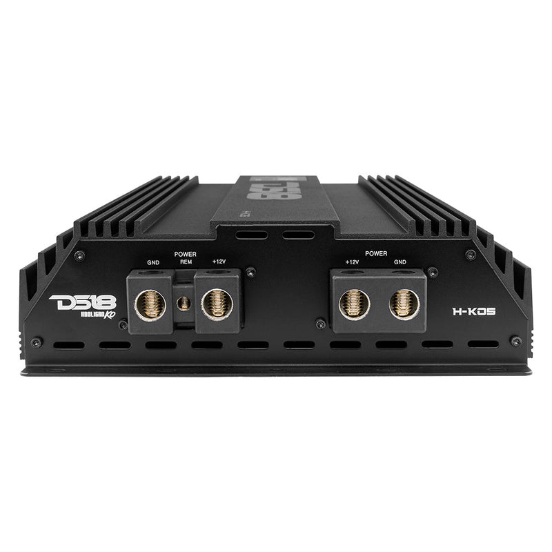Load image into Gallery viewer, HOOLIGAN KO 1-Channel Amplifier with Voltmeter 5000 Watts Rms @ 1-Ohm Made In Korea
