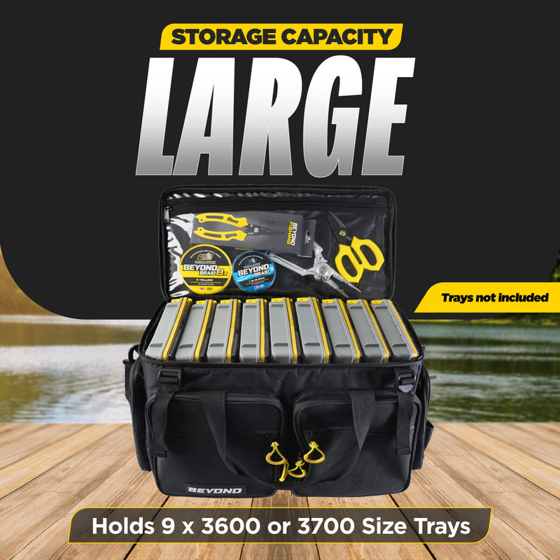 Load image into Gallery viewer, Beyond Fishing Hauler Tackle Bags With or Without Tackle Box Available in Medium, Large, and Extra-Large