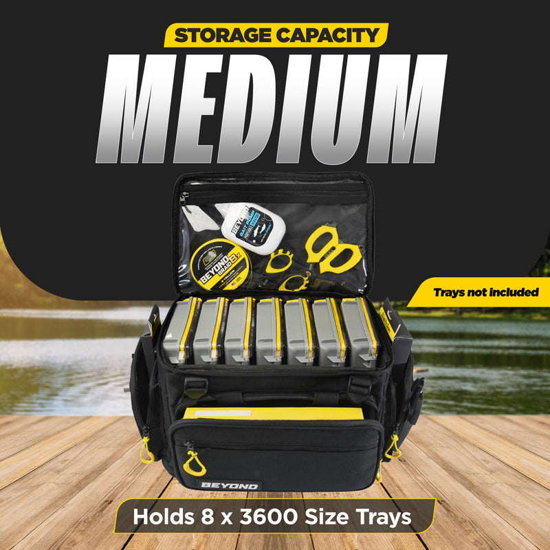 Load image into Gallery viewer, Beyond Fishing Hauler Tackle Bags With or Without Tackle Box Available in Medium, Large, and Extra-Large