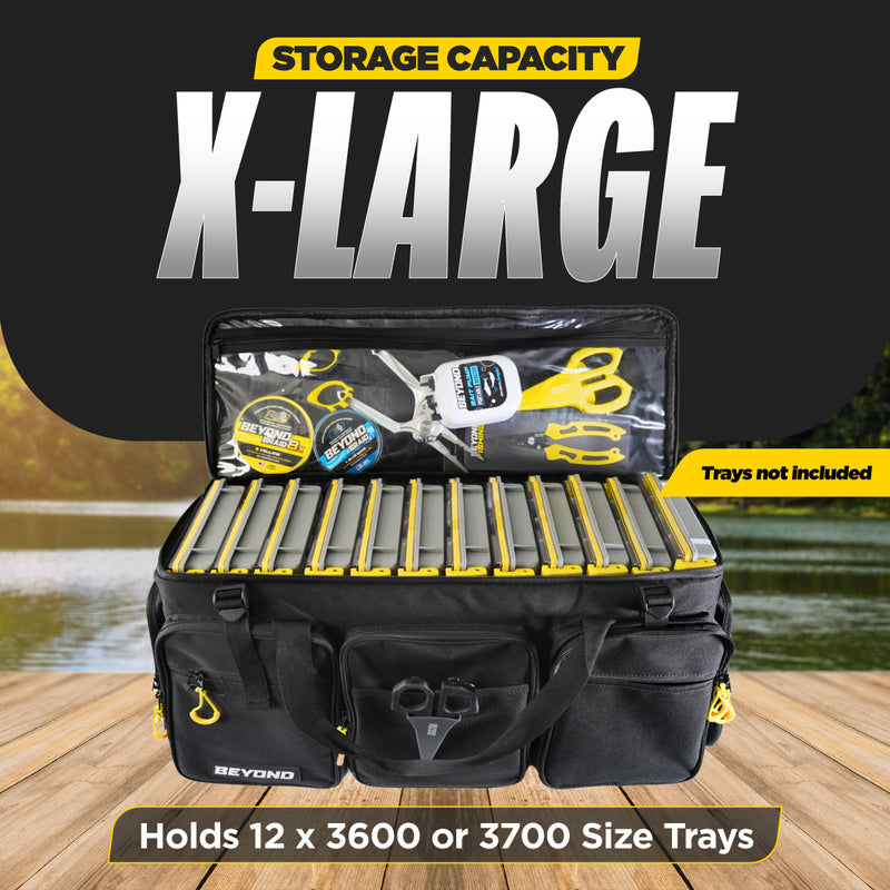 Load image into Gallery viewer, Beyond Fishing Hauler Tackle Bags With or Without Tackle Box Available in Medium, Large, and Extra-Large