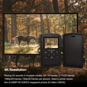 Load image into Gallery viewer, Rexing Woodlens H2 4K Wi-Fi Trail Camera * 2PCS PACK