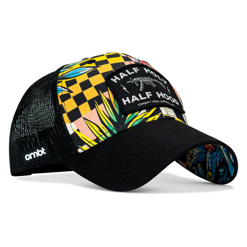 Load image into Gallery viewer, Half Holy. Half Hood Patch Original Ripstop Snapback Hat