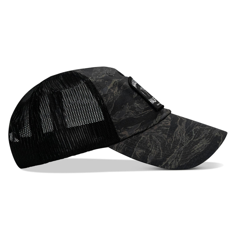 Load image into Gallery viewer, Half Holy. Half Hood Patch. Tactical Ripstop Mesh Snapback Hat