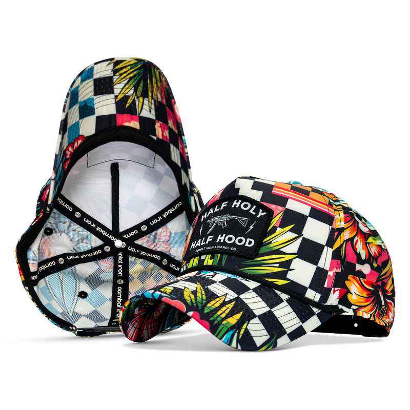 Load image into Gallery viewer, Half Holy. Half Hood. Patch Weekender Snapback