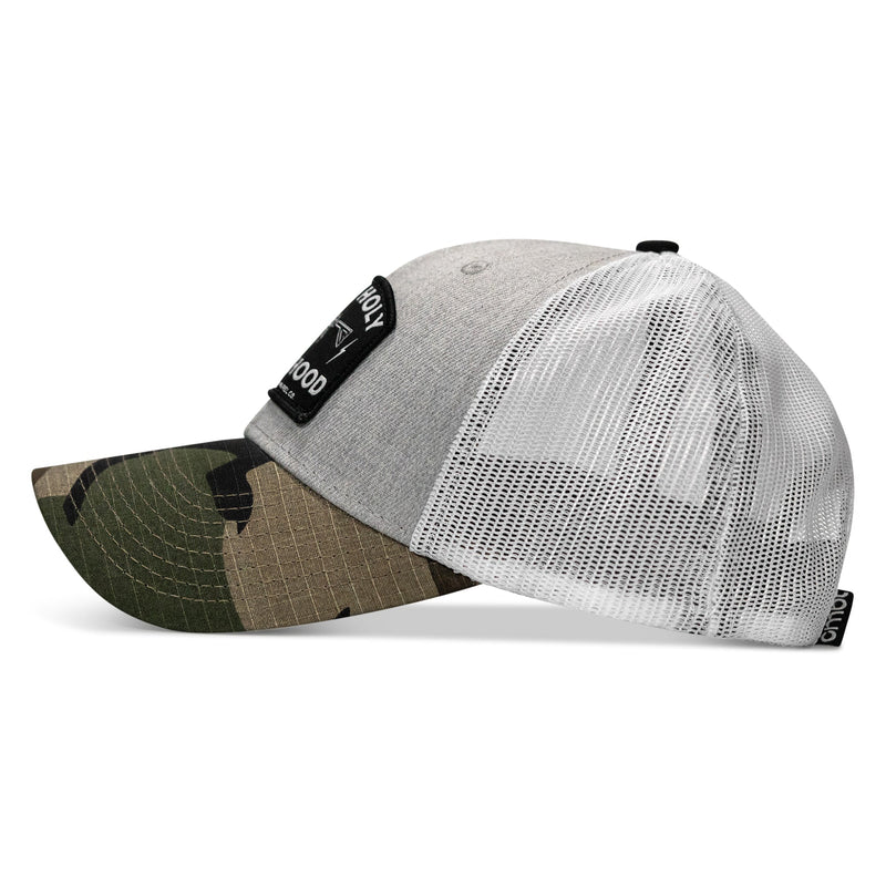 Load image into Gallery viewer, Half Holy. Half Hood Patch Original Ripstop Snapback Hat
