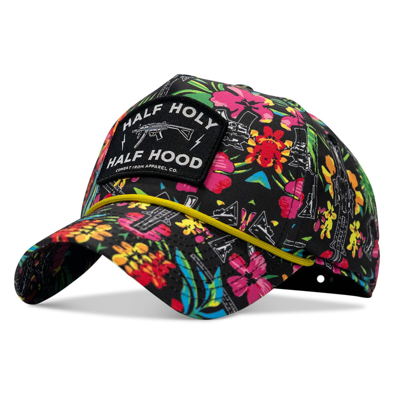 Load image into Gallery viewer, Half Holy. Half Hood. Patch Weekender Snapback