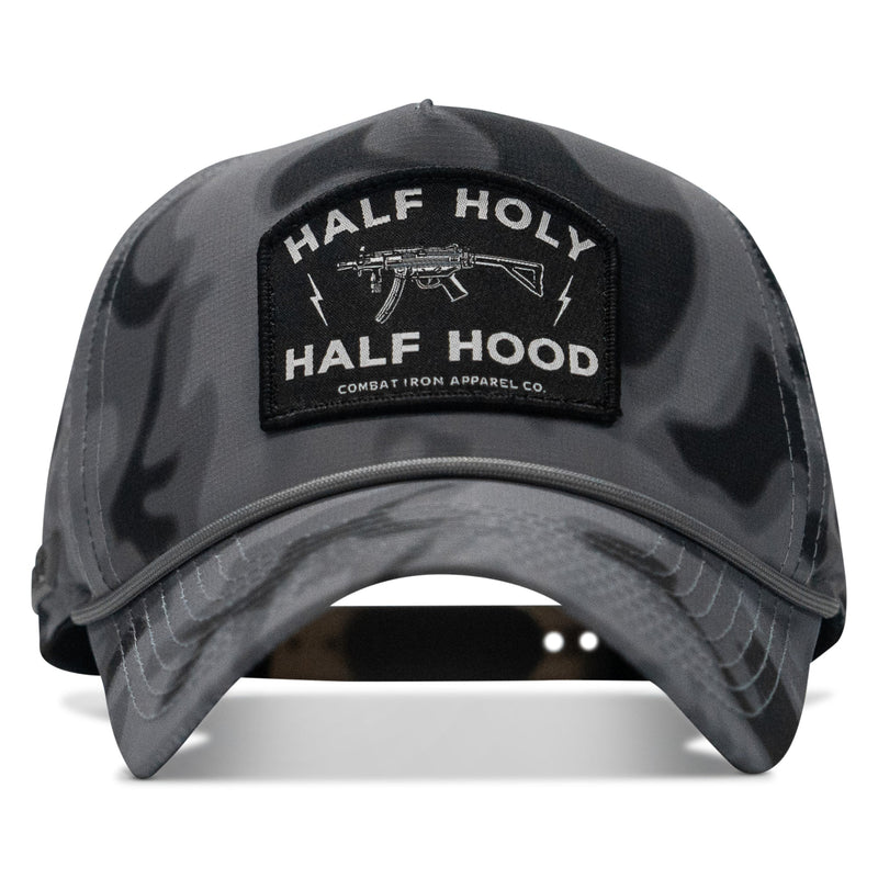 Load image into Gallery viewer, Half Holy. Half Hood. Patch Weekender Snapback
