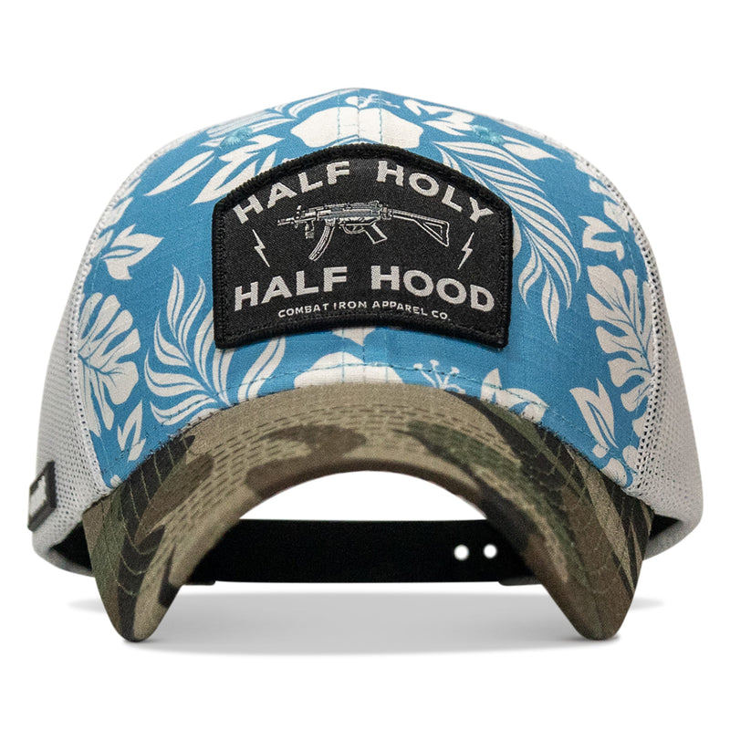 Load image into Gallery viewer, Half Holy. Half Hood Patch Original Ripstop Snapback Hat