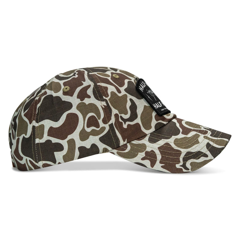 Load image into Gallery viewer, Half Holy. Half Hood Patch. Tactical Ripstop Mesh Snapback Hat