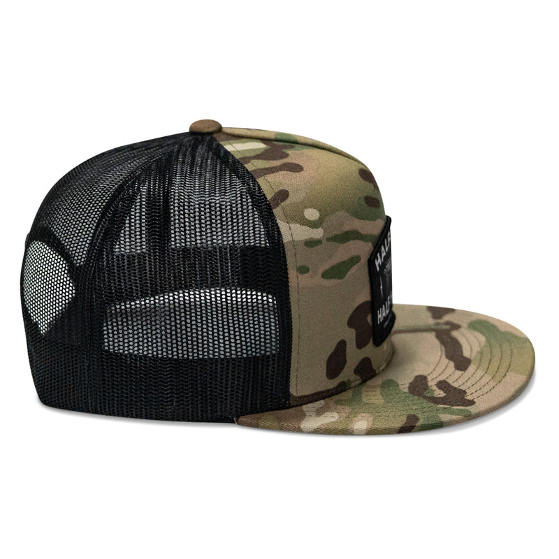 Load image into Gallery viewer, Half Holy. Half Hood. Flatbill Hat
