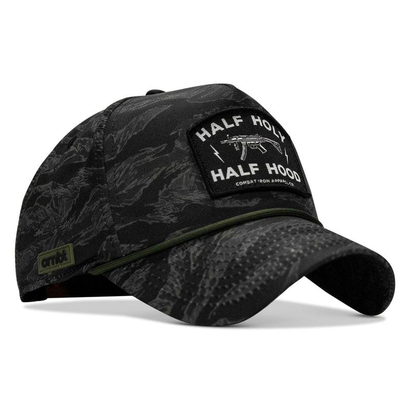 Load image into Gallery viewer, Half Holy. Half Hood. Patch Weekender Snapback