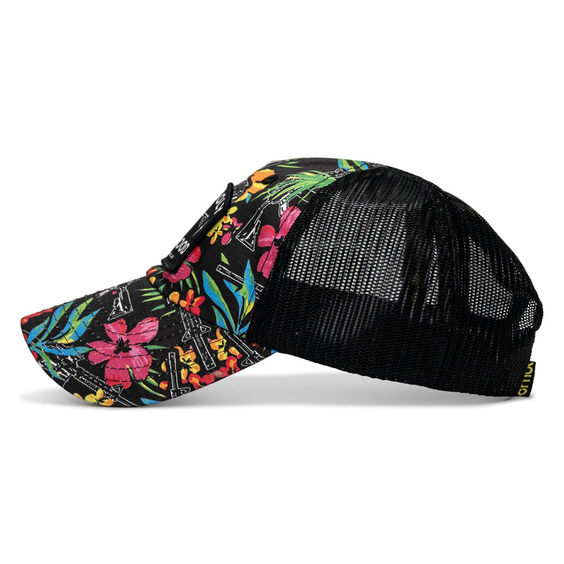 Load image into Gallery viewer, Half Holy. Half Hood Patch. Tactical Ripstop Mesh Snapback Hat