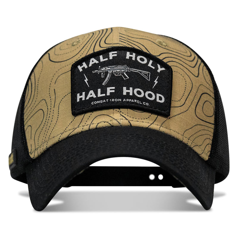 Load image into Gallery viewer, Half Holy. Half Hood Patch Original Ripstop Snapback Hat