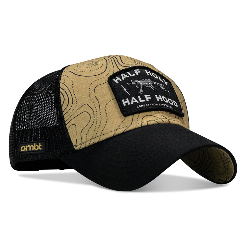 Load image into Gallery viewer, Half Holy. Half Hood Patch Original Ripstop Snapback Hat