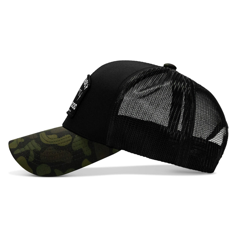 Load image into Gallery viewer, Half Holy. Half Hood. Patch Snapback Hat