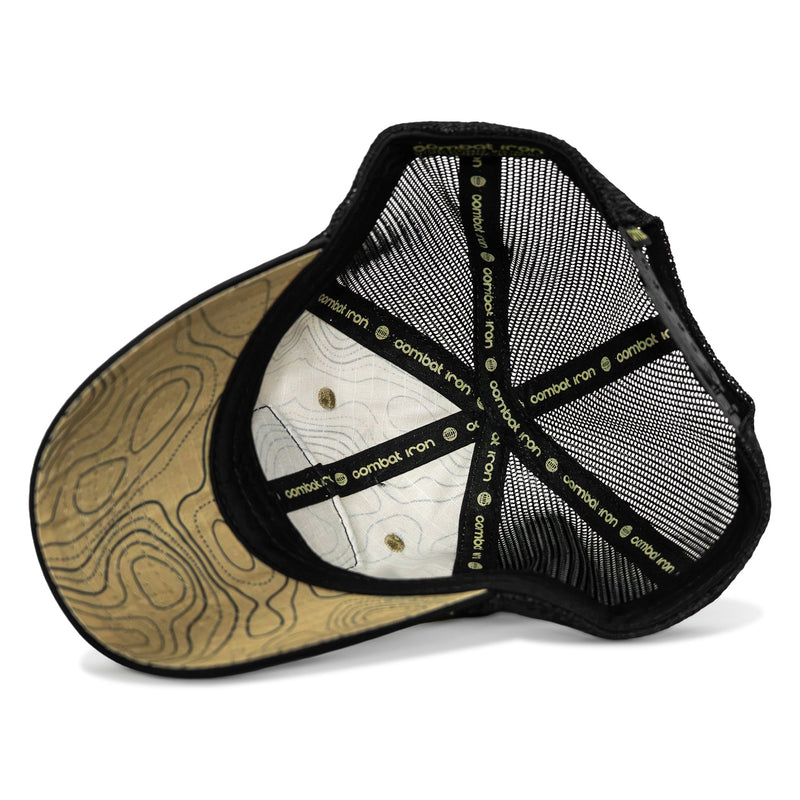 Load image into Gallery viewer, Half Holy. Half Hood Patch. Tactical Ripstop Mesh Snapback Hat