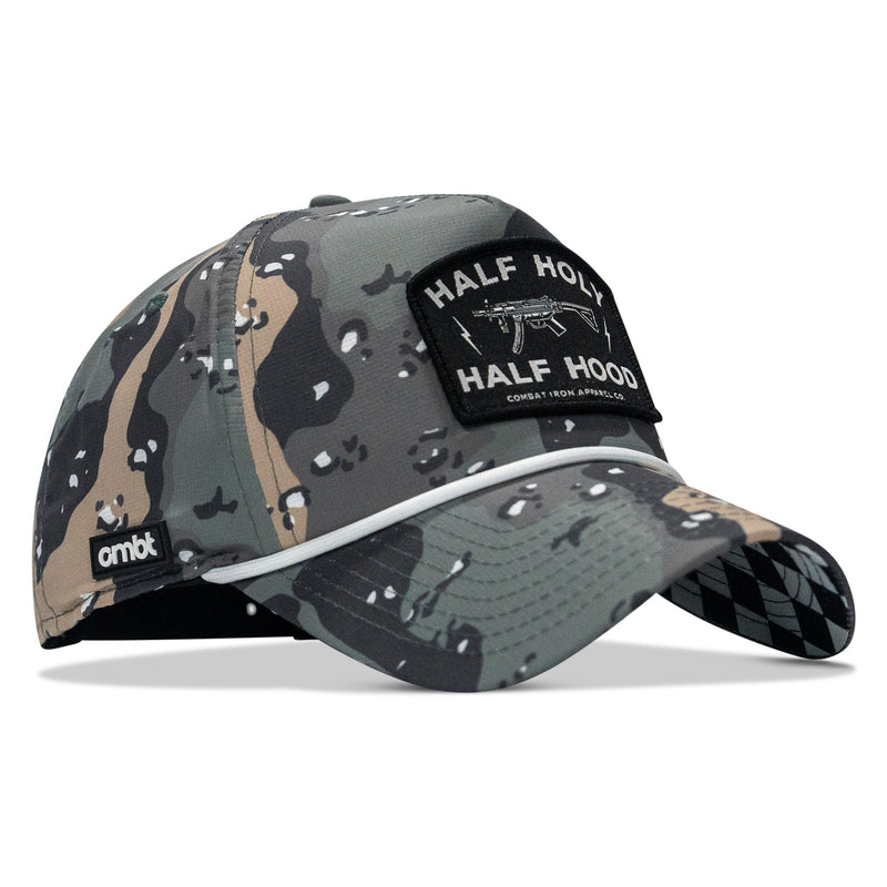 Load image into Gallery viewer, Half Holy. Half Hood. Patch Weekender Snapback
