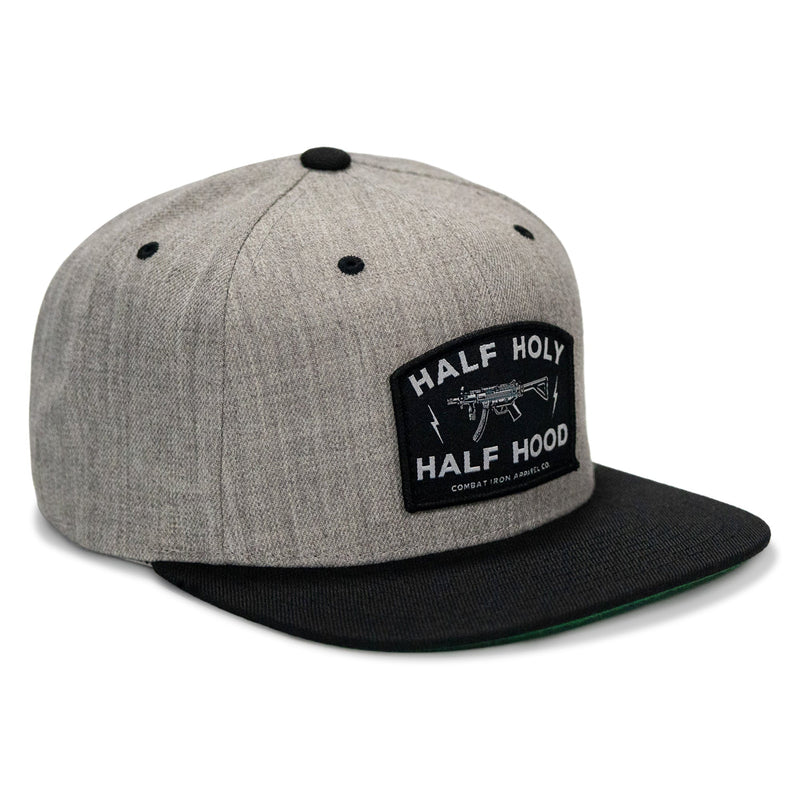 Load image into Gallery viewer, Half Holy. Half Hood. Flatbill Hat
