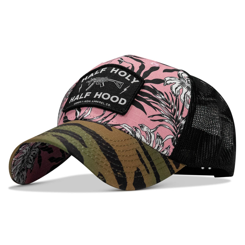 Load image into Gallery viewer, Half Holy. Half Hood Patch Original Ripstop Snapback Hat
