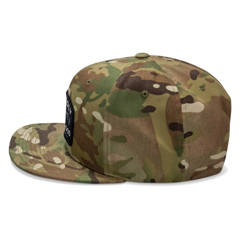 Load image into Gallery viewer, Half Holy. Half Hood. Flatbill Hat