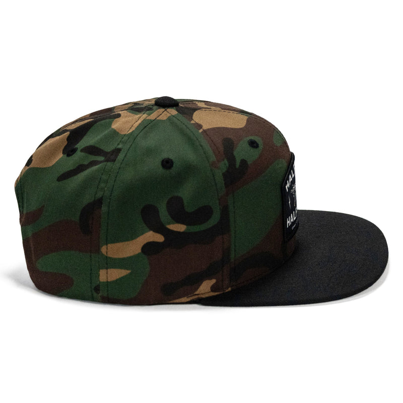 Load image into Gallery viewer, Half Holy. Half Hood. Flatbill Hat