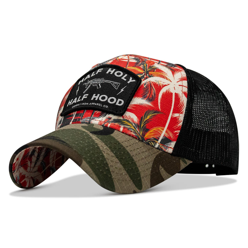 Load image into Gallery viewer, Half Holy. Half Hood Patch Original Ripstop Snapback Hat