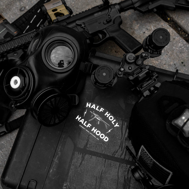 Load image into Gallery viewer, Half Holy. Half Hood. Decal