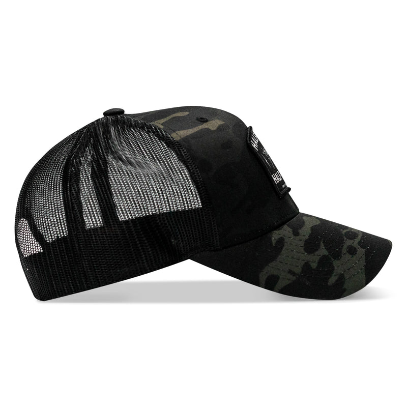 Load image into Gallery viewer, Half Holy. Half Hood. Patch Snapback Hat