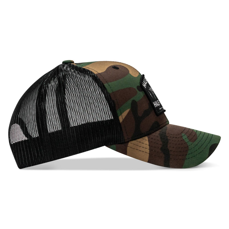 Load image into Gallery viewer, Half Holy. Half Hood. Patch Snapback Hat