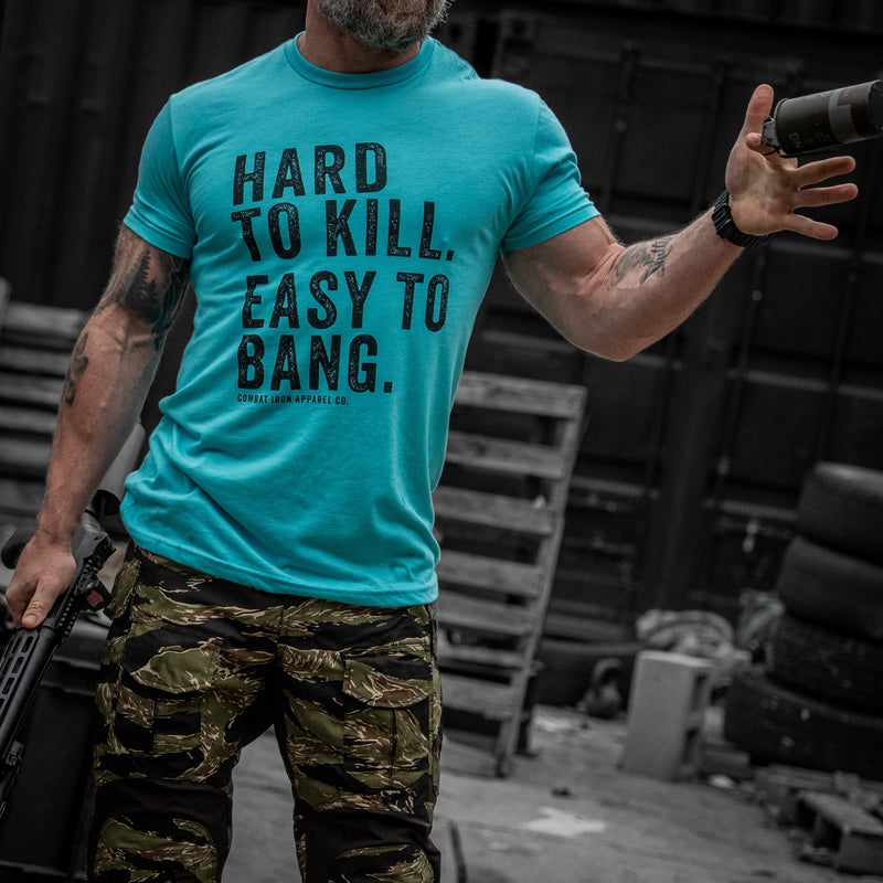 Load image into Gallery viewer, Hard to Kill. Easy to Bang. Men's T-Shirt