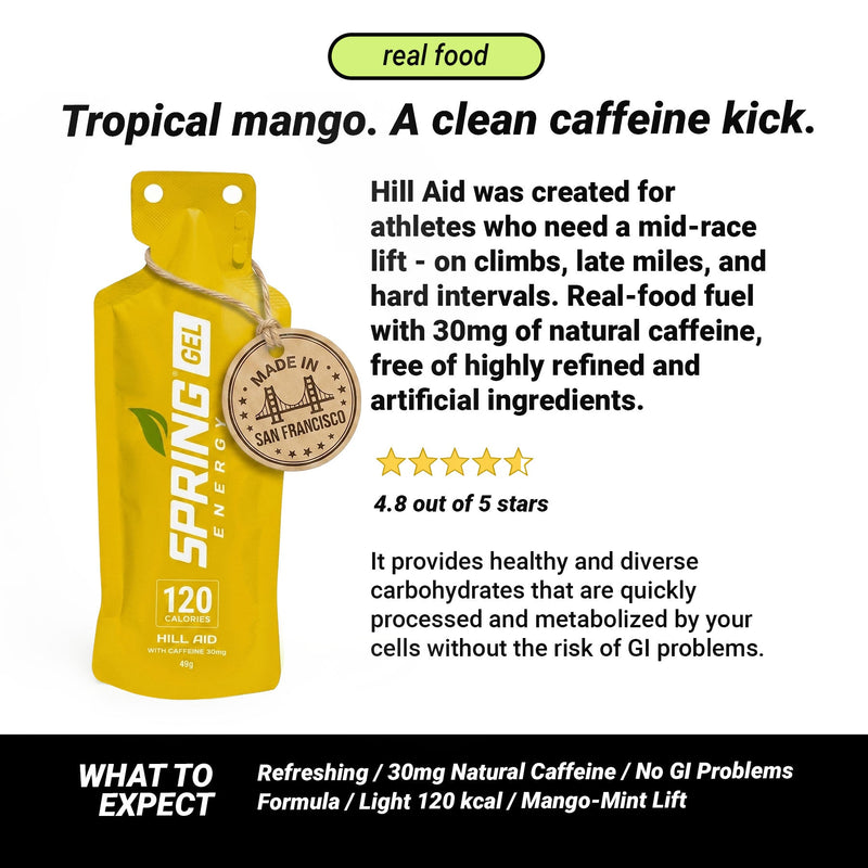 Load image into Gallery viewer, Mango Mint Energy Gel with 30 mg of Caffeine 120 Kcal