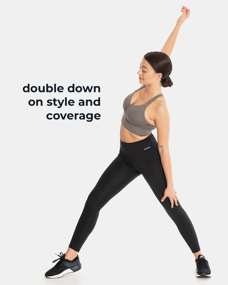 Load image into Gallery viewer, Double Down Bra – Magnetic Gray