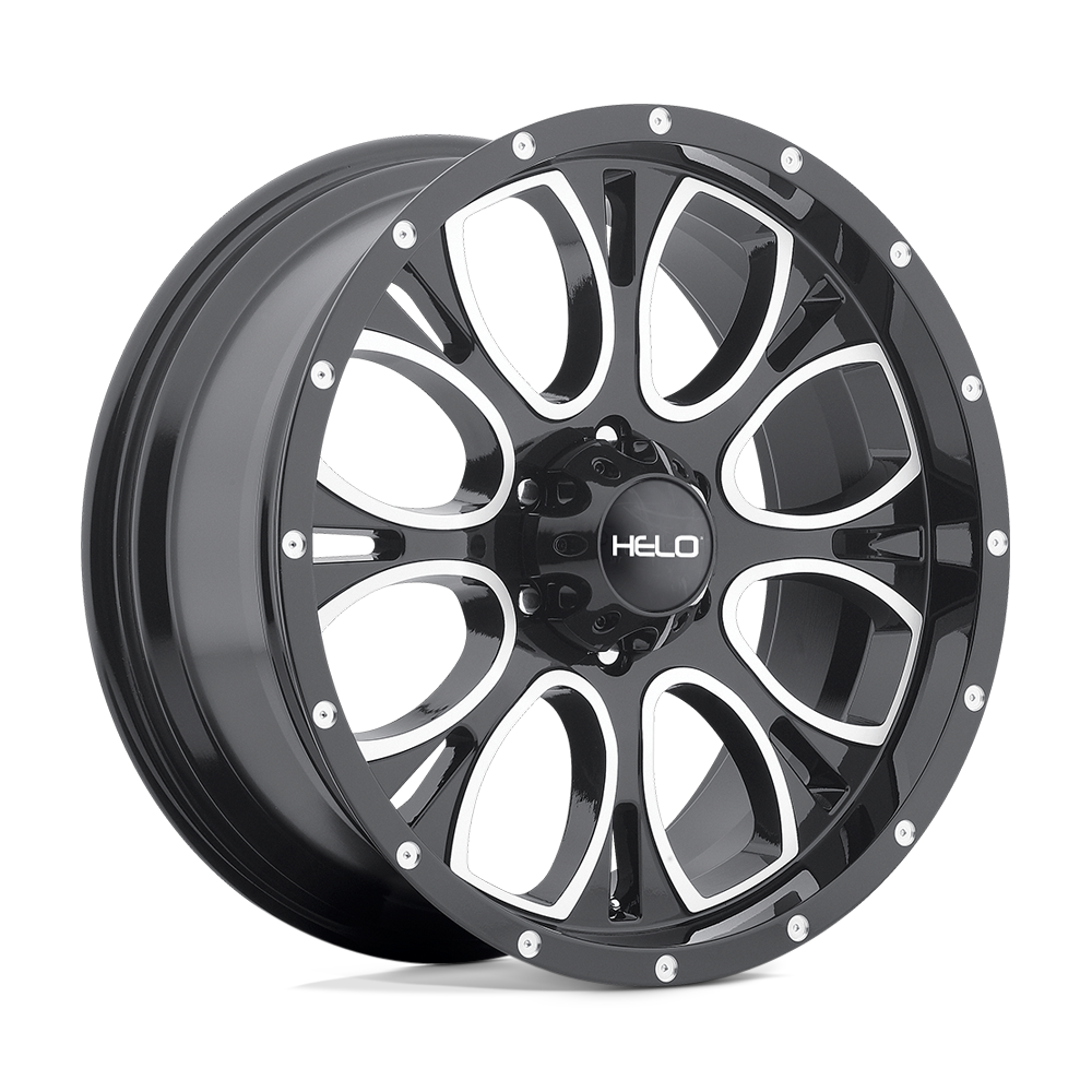 American Racing Gloss Black Machined
