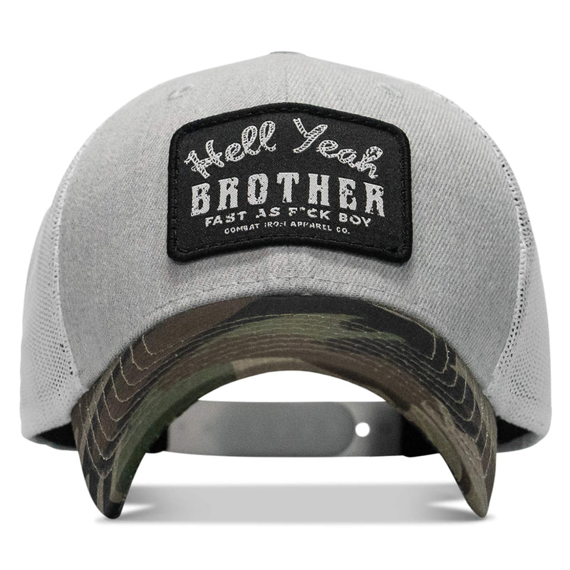 Load image into Gallery viewer, Hell Yeah Brother Patch Snapback Hat