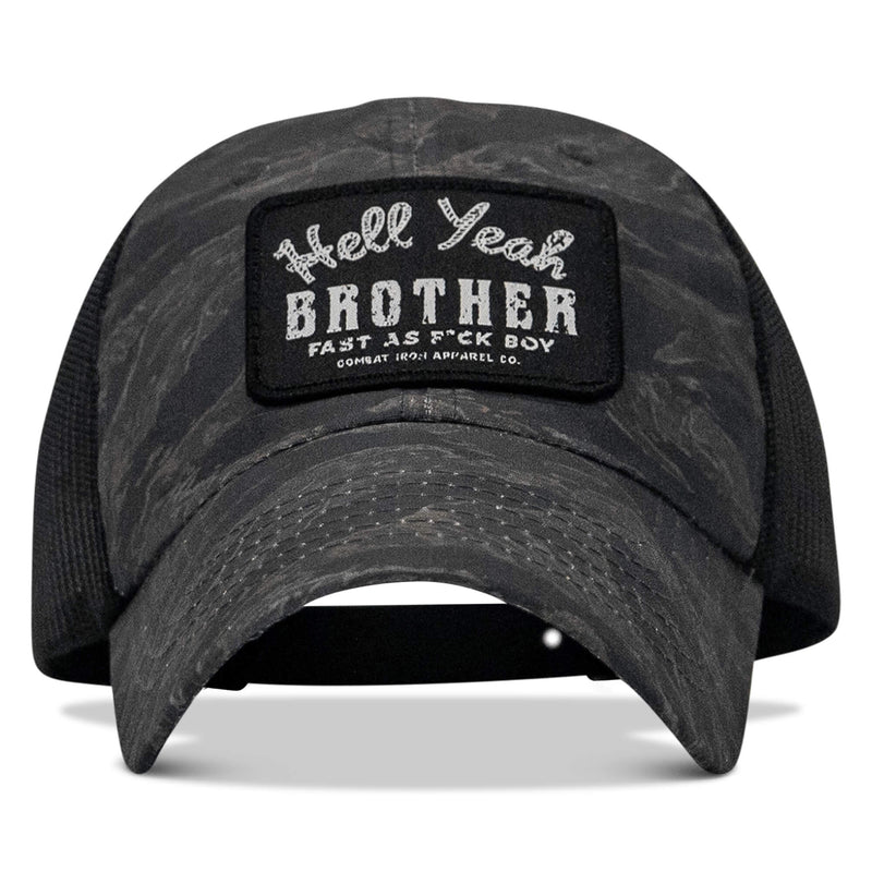 Load image into Gallery viewer, Hell Yeah Brother Patch Tactical Ripstop Mesh Snapback Hat