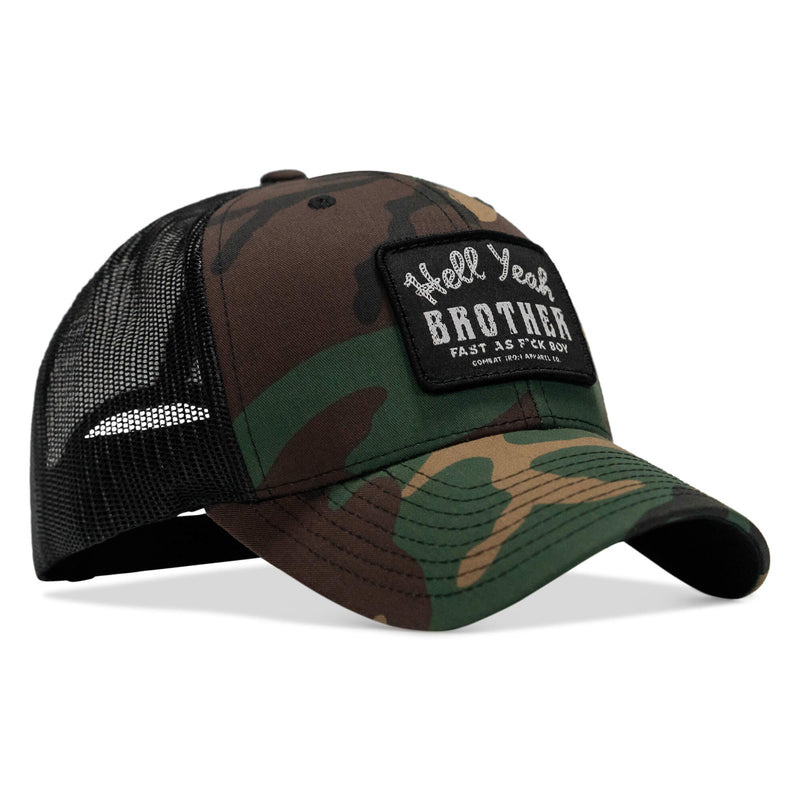 Load image into Gallery viewer, Hell Yeah Brother Patch Snapback Hat