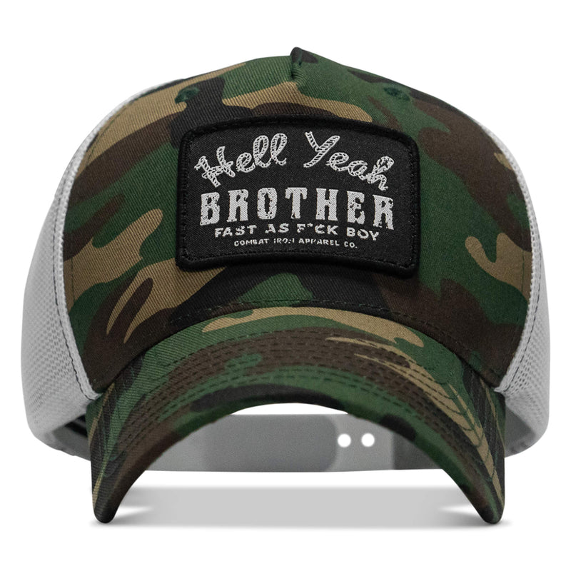 Load image into Gallery viewer, Hell Yeah Brother Patch Snapback Hat