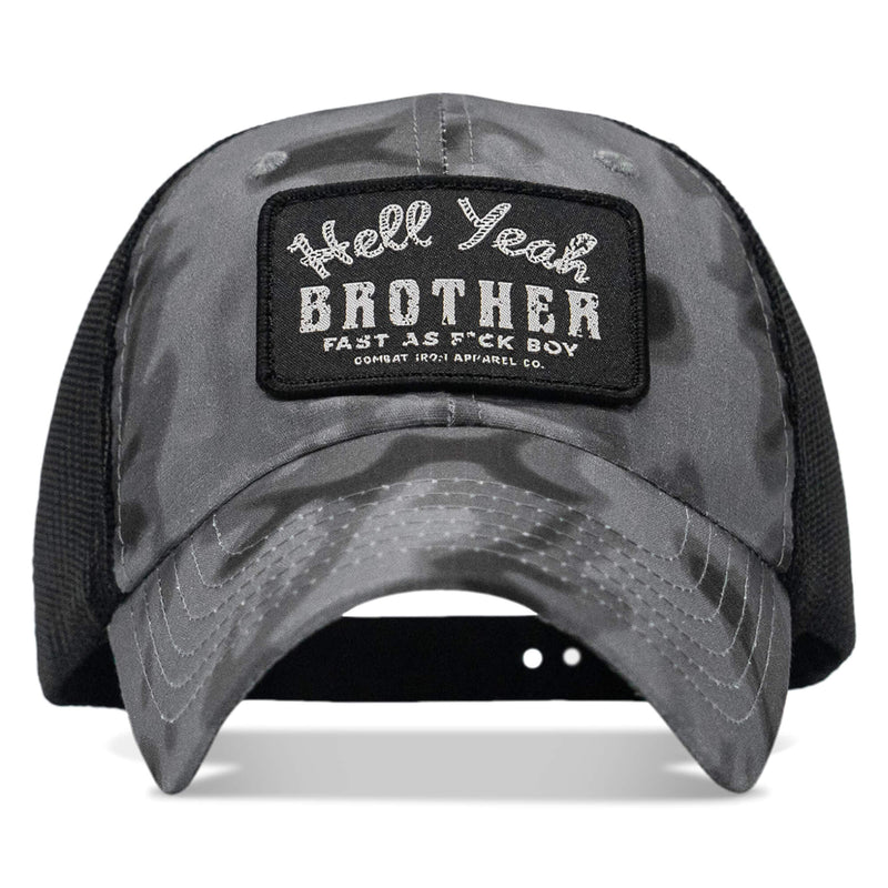 Load image into Gallery viewer, Hell Yeah Brother Patch Tactical Ripstop Mesh Snapback Hat