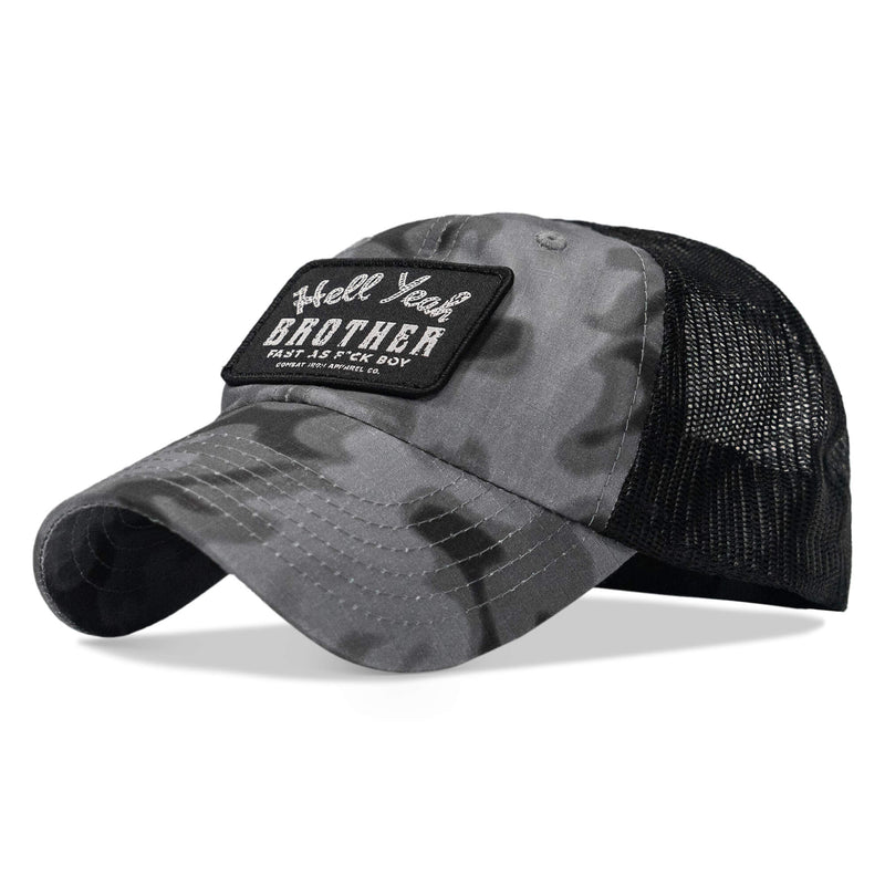 Load image into Gallery viewer, Hell Yeah Brother Patch Tactical Ripstop Mesh Snapback Hat