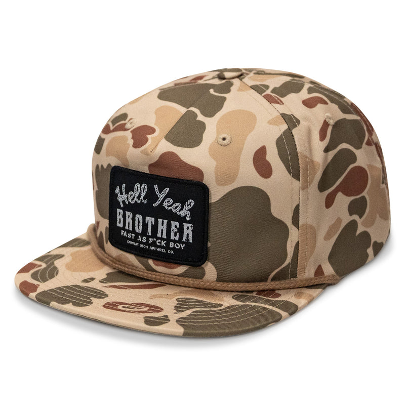 Load image into Gallery viewer, Hell Yeah Brother Flatbill SnapBack Hat