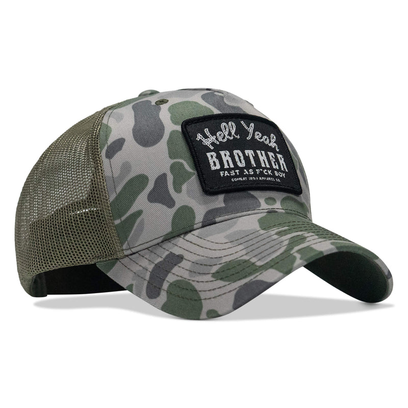 Load image into Gallery viewer, Hell Yeah Brother Patch Snapback Hat