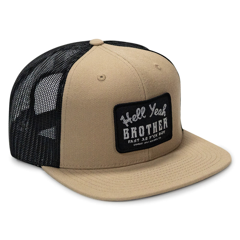 Load image into Gallery viewer, Hell Yeah Brother Flatbill SnapBack Hat