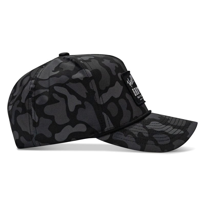Load image into Gallery viewer, Hell Yeah Brother Patch 5 Pannel Rope Snapback
