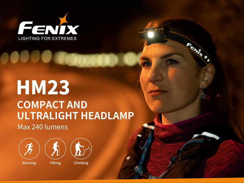 Load image into Gallery viewer, Fenix HM23 Compact Hiking and Running Headlamp - Discontinued