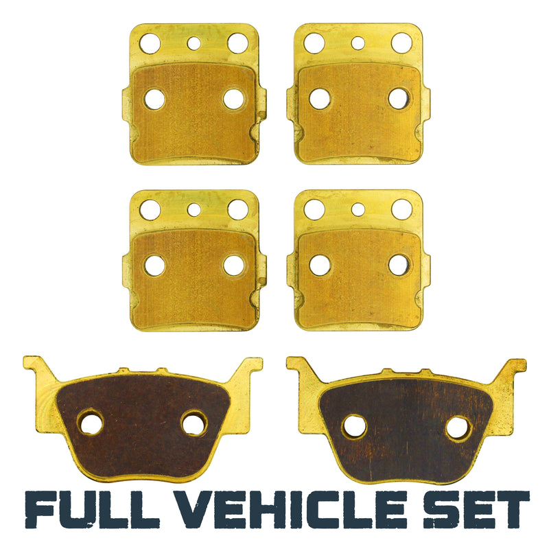 Load image into Gallery viewer, Honda Rancher/Foreman TRX420/TRX500/TRX520 2009-2026 Brass Brake Pad Set